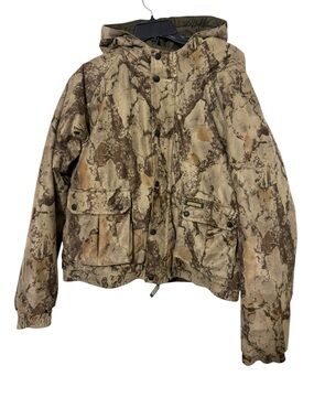 Vintage Remington Youth 20/22 Camo Reversible Bomber Puffer Hunting Gorpcore Y2K